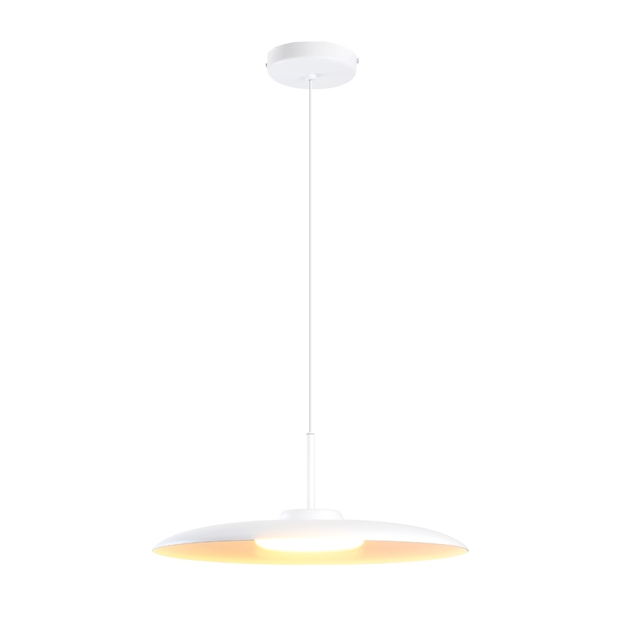 Pendente Spotline Dot 14 watts BRANCO 3000K Bivolt Ø330x140mm 1083/1