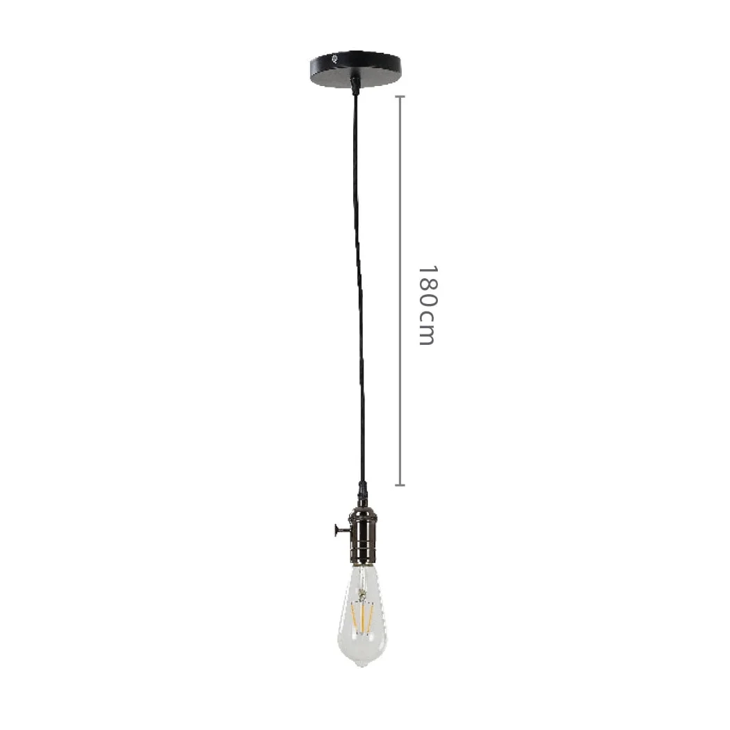 Pendente Nordecor Wino Ouro Velho 1L E27 1800mm 2265