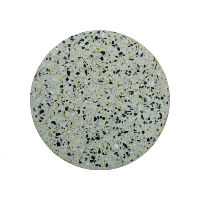 Arandela Sindora 5 watts Metal Concreto com Pedra Ø240x40mm DCB02628