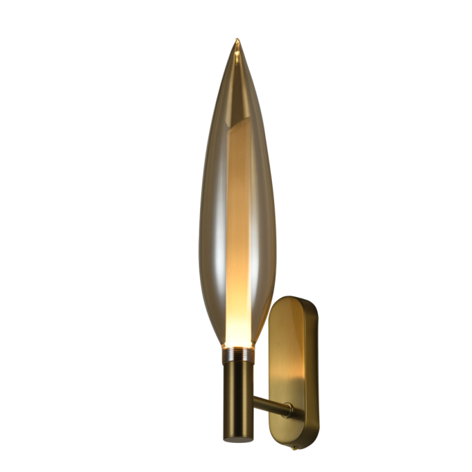 Arandela Casual Light Studioluce LanzaFume e Dourado 4,3 watts 3000K 148x45x453mm AR2107FM