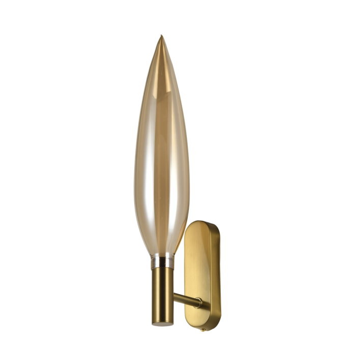 Arandela Casual Light Studioluce Lanza Champagne e Dourado 4,3 watts 3000K 148x45x453mm AR2107CH