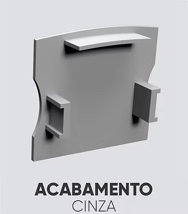 Perfil Sobrepor Alpertone Polaris 16x17mm Barra 3 Metros 715A3L / 715B3L / 715P3L