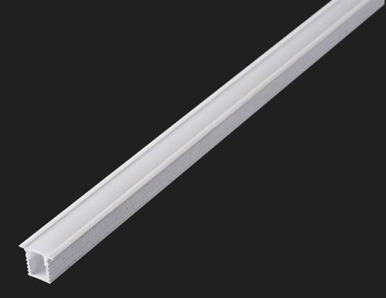 Perfil Embutir Nordecor Lite Branco 11x9mm Barra 3 metros 4311