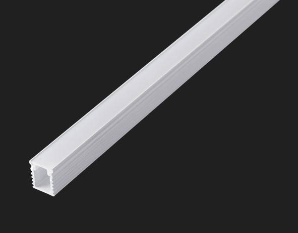 Perfil Sobrepor Nordecor Lite Branco 8x9mm Barra 3 metros 4315