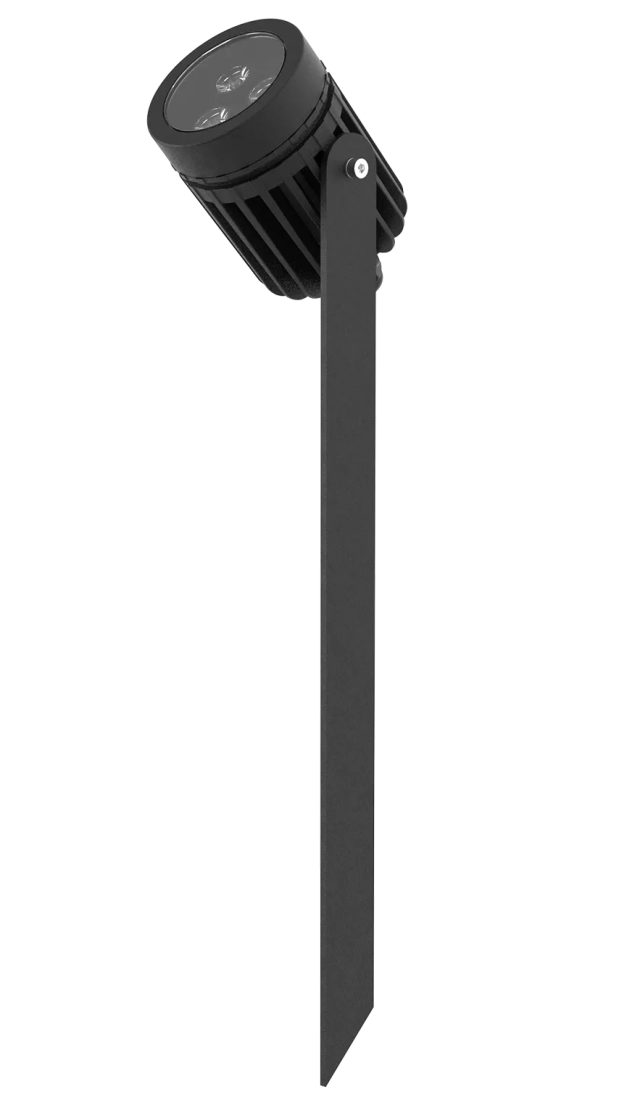 Finco de Jardim Powerlume 9 watts IP67 Alumínio e Difusor Acrílico Bivolt 350x110x65mm FJX9W