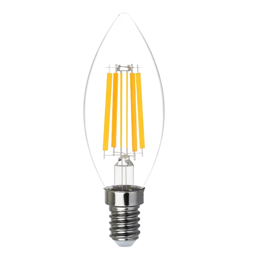 Lâmpada LED Mundial Vela Dimerizável Filamento 220V 4 watts 2500K E14 IRC90 300° ML-0265