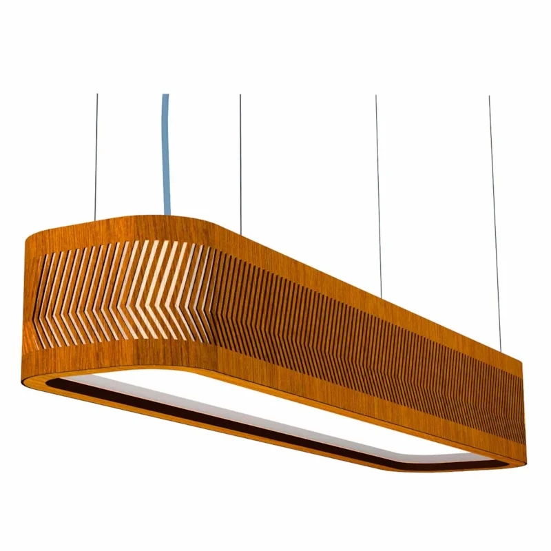 Pendente Classic Lar Balaio Office 1300 Madeira 2L T8 100x1300x150mm 1223
