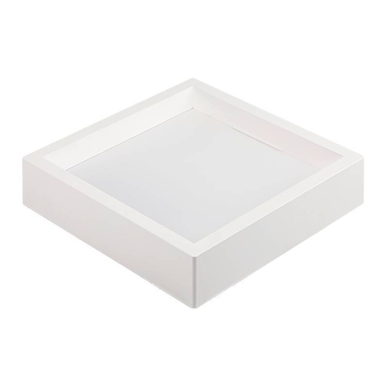 Painel Sobrepor Quadrado Nordecor Kais 24 watts 4000K Branco Bivolt 282x282mm 4250