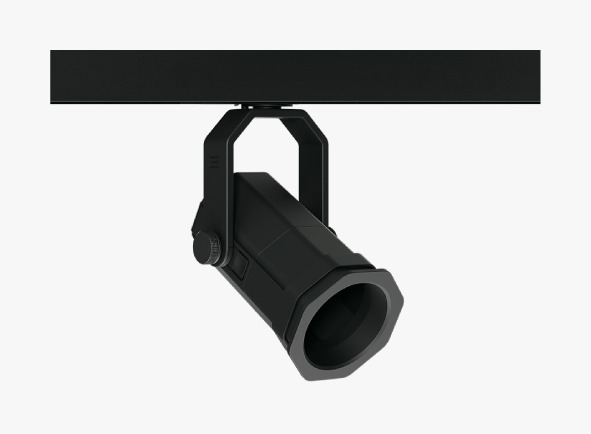 Spot Stella Stage para Linha Trace Preto 1L PAR20/AR70 Ø94x160mm STL25446PTO
