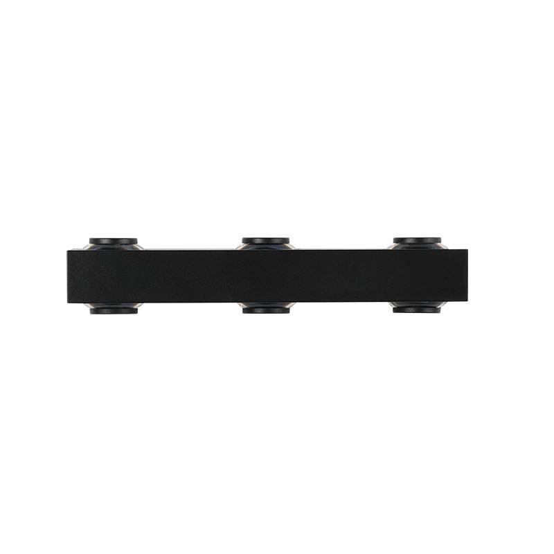 Arandela Nordecor Flou Tri 6 watts 2700K 40° IP65 Preto 156x48x30mm 2983