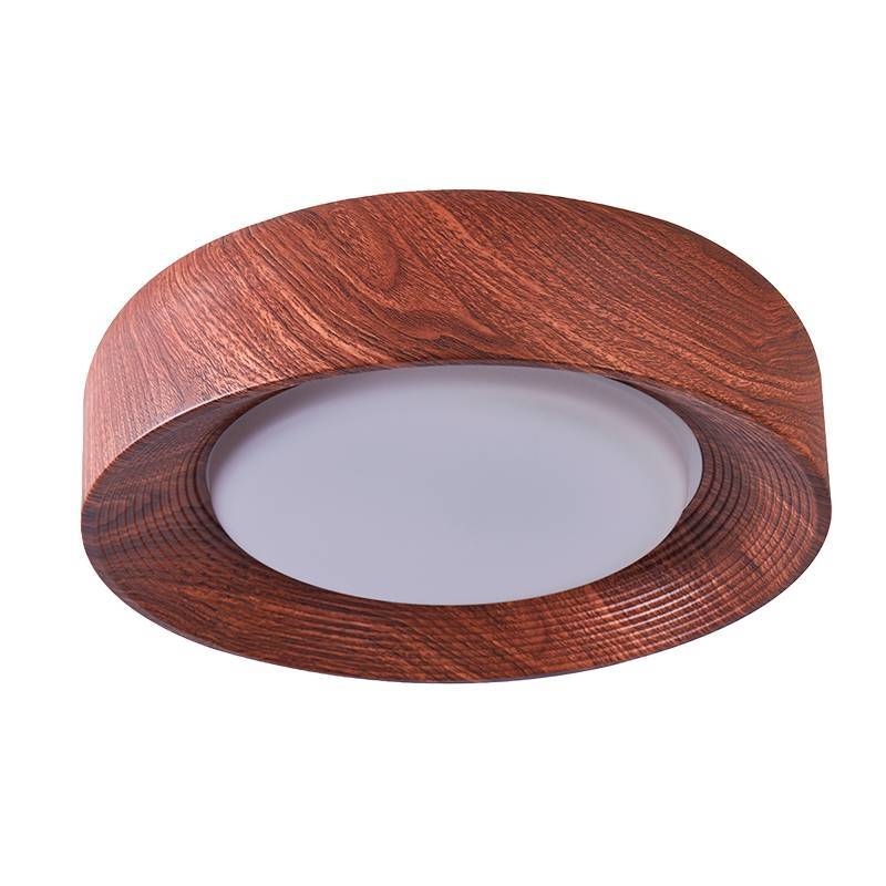 Plafon Nordecor Veta 24 watts Multitemperatura Imbuiia Ø400x105mm 90022