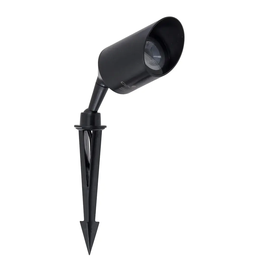 Espeto Gaya 5 watts 3000K IP65 Preto 36° Bivolt Ø80x160mm 9689