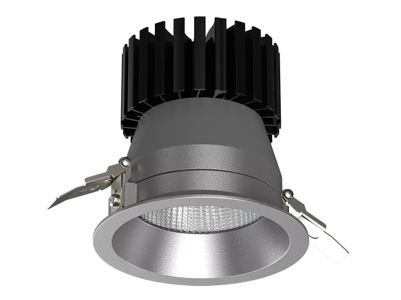 Luminária Powerlume Downlight Embutir Alumínio 10 watts IP40 220V Ø80x70mm DLAE-10W