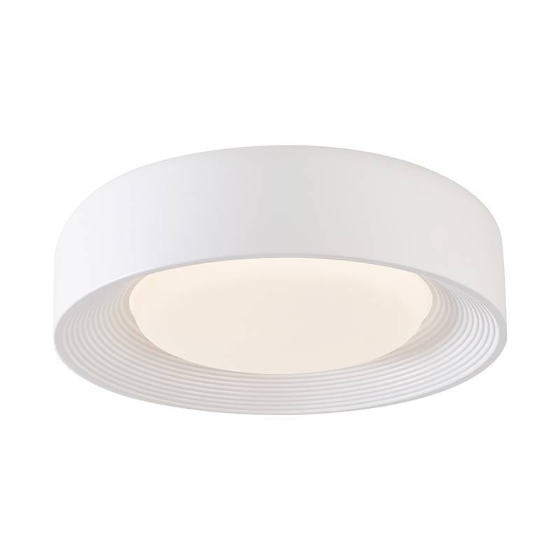 Plafon Nordecor Veta 24 watts Multitemperatura Branco Ø400x105mm 90018