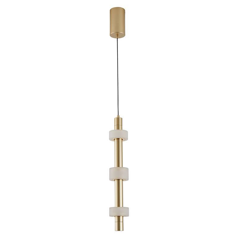 Pendente Nordecor Aus Champagne 18 watts 3000K Ø80x470mm 2717