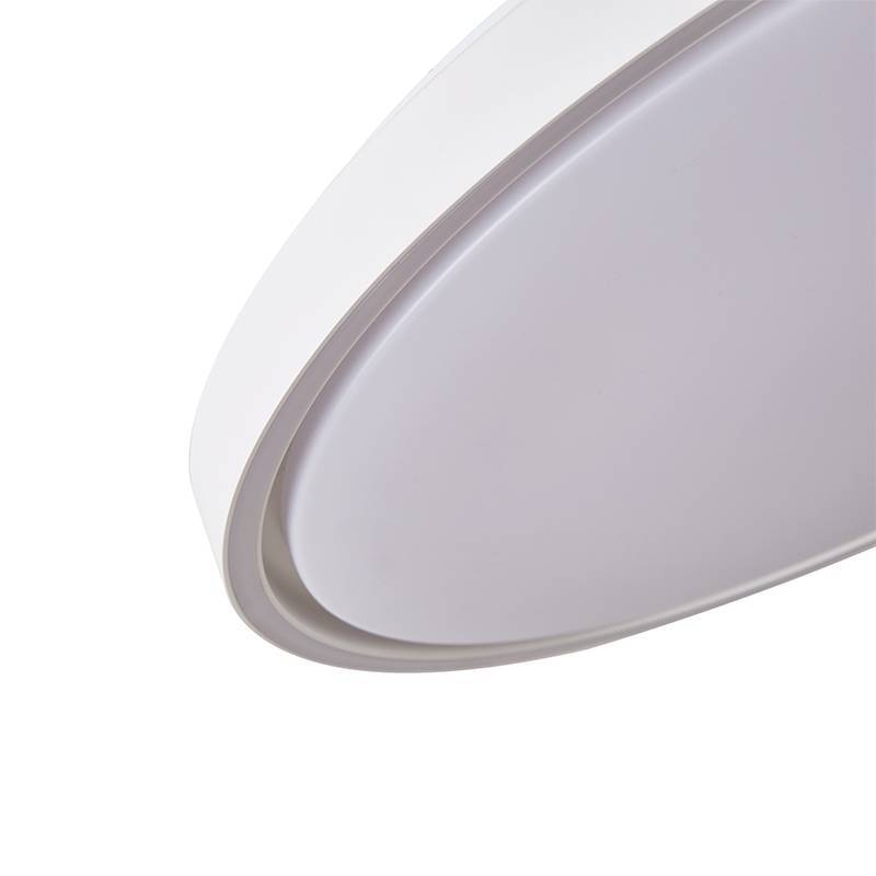 Plafon Nordecor Liny 30 watts Multitemperatura Branco Ø500x40mm 90047