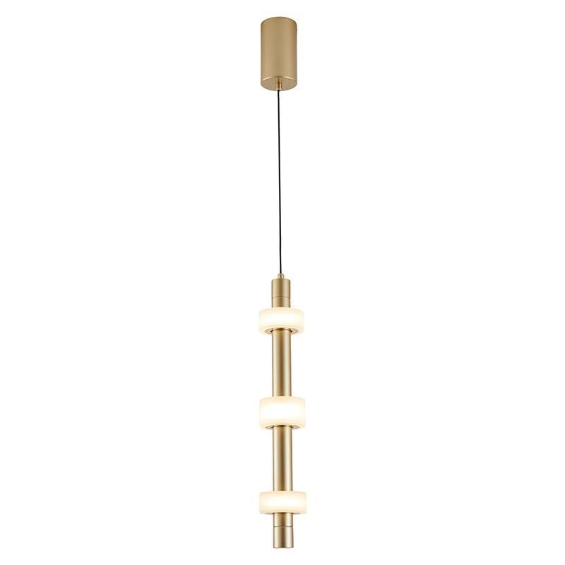 Pendente Nordecor Aus Champagne 18 watts 3000K Ø80x470mm 2717