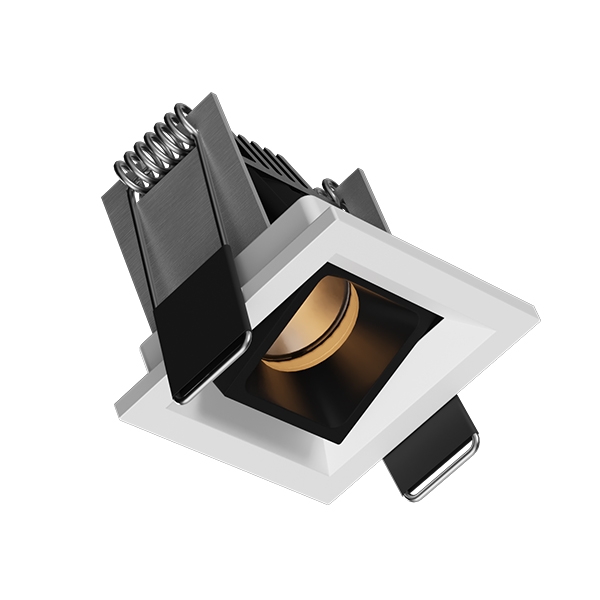 Embutido Newline Articulado New Pixel 1 Foco 30° 4 watts Bivolt 50x50x50mm EM03040LED