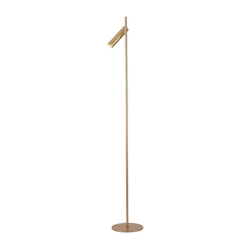 Luminária de Piso Nordecor Clus Dourado 1L MR11 1440mm Bivolt 2991