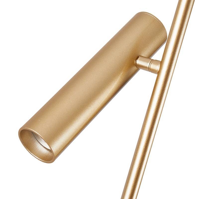Luminária de Piso Nordecor Clus Dourado 1L MR11 1440mm Bivolt 2991
