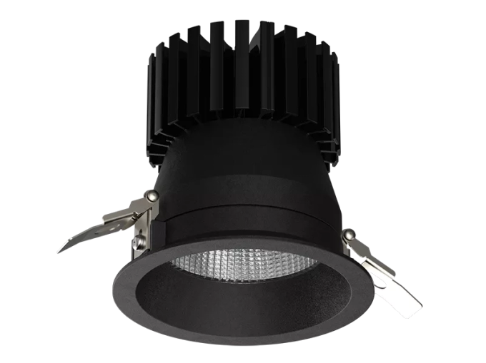 Luminária Powerlume Downlight Embutir Alumínio 50 watts IP40 220V Ø185x160mm DLAE-50W