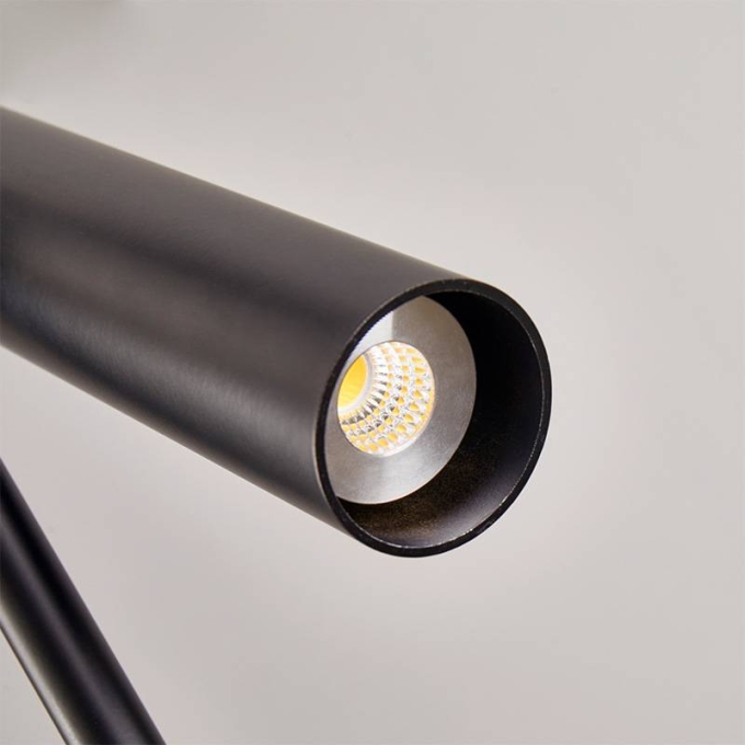 Spot Direcionavel Nordecor Clus 2L Mini Dicroica MR11 Preto 190x830mm 2917