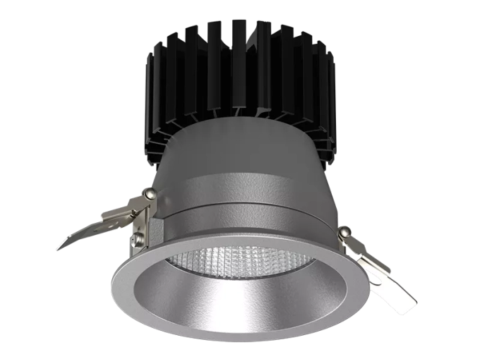 Luminária Powerlume Downlight Embutir Alumínio 50 watts IP40 220V Ø185x160mm DLAE-50W
