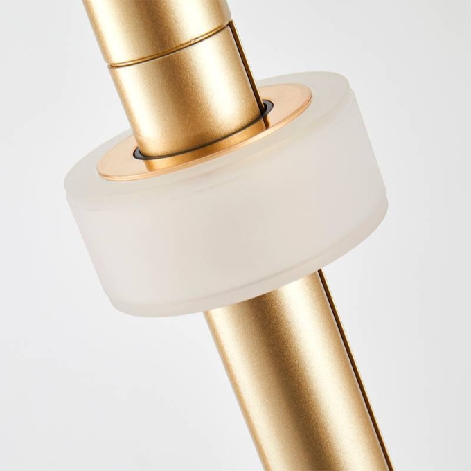 Pendente Nordecor Aus Champagne 18 watts 3000K Ø80x470mm 2717