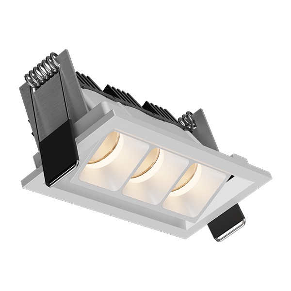 Embutido Newline Articulado New Pixel 3 Focos 15° 12 watts Bivolt 102x50x50mm EM03043LED
