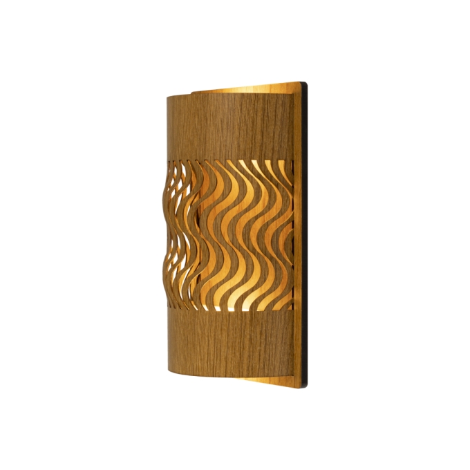 Arandela Classic Lar Dunas Madeira 2L G9 245x145x85mm 1068
