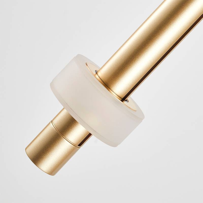 Pendente Nordecor Aus Champagne 18 watts 3000K Ø80x470mm 2717