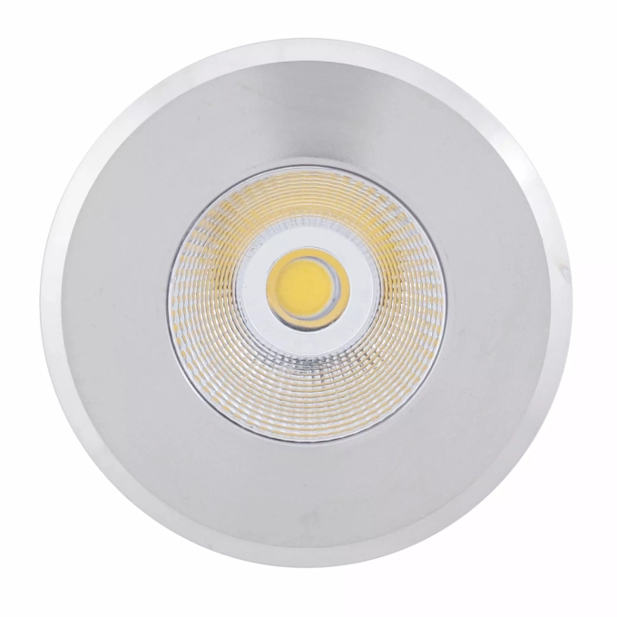 Embutido de Solo Gaya 4 watts 3000K IP67 Cob Prata IP67 24° Bivolt Ø75x89mm 3164