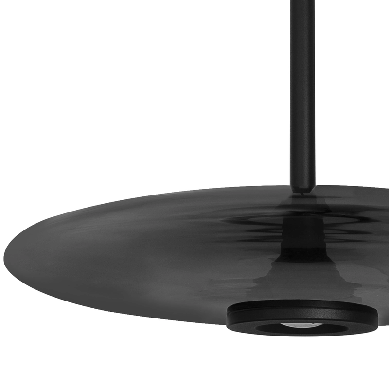 Pendente Casual Light Studioluce Semper Preto 21 watts 3000K Ø450x334mm PD2240