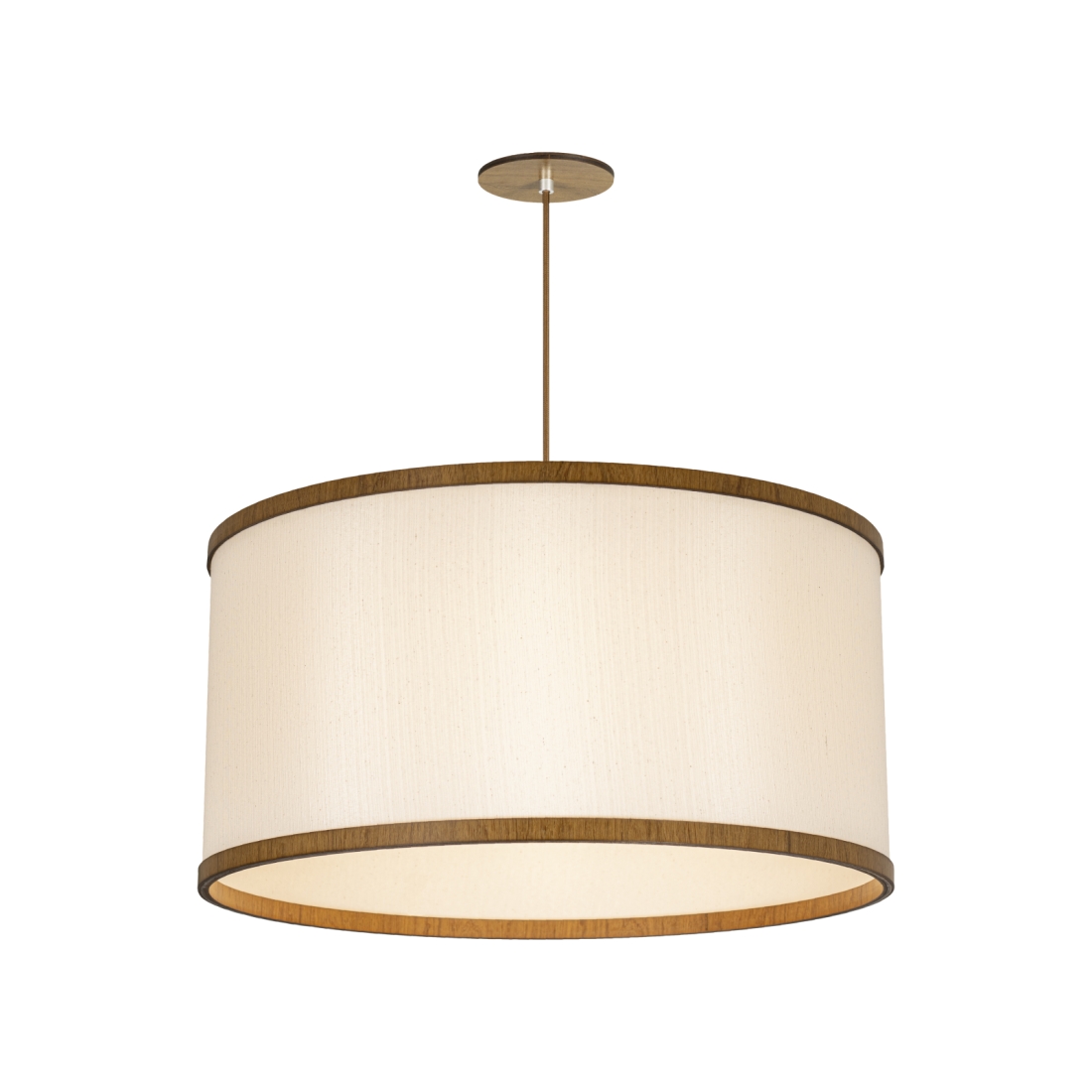 Pendente Classic Lar Soft C5528 Madeira 1L E27 Ø550x280mm 1094

