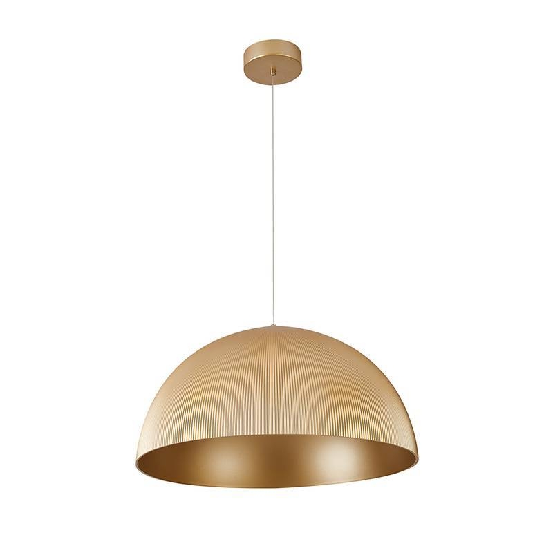 Pendente Nordecor Caneli Dourado 35 watts 3000K Ø600x300mm 90044