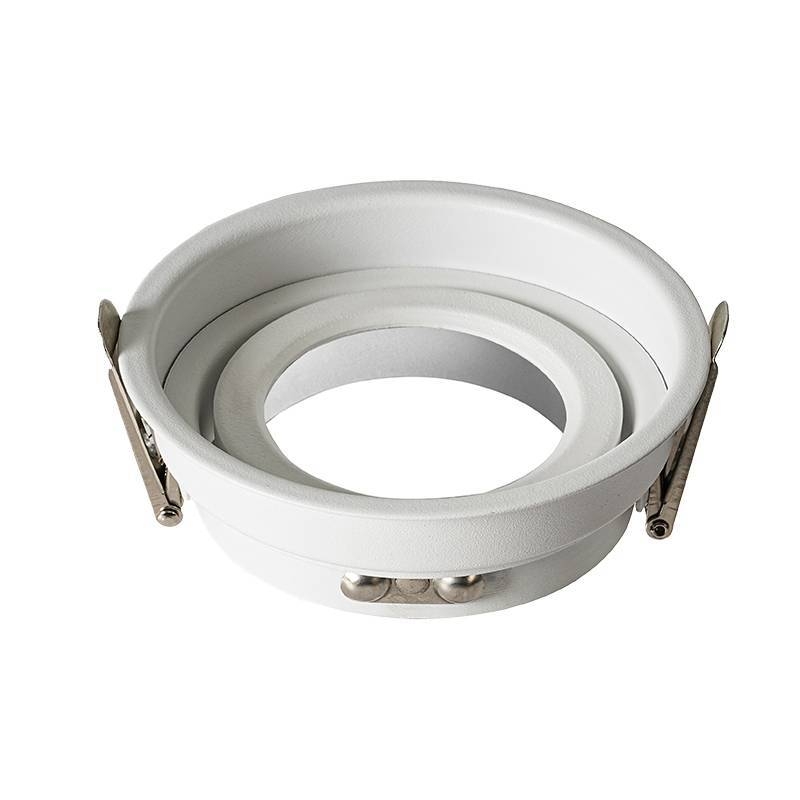 Spot Embutir Nordecor Loyo Pro Alumínio Redondo 1L PAR20 Branco Ø105x40mm 80025