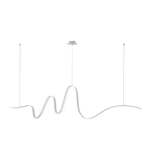 Pendente Casual Light Studioluce Move Areia 34 watts 2700K 1600x410mm PD2044AD