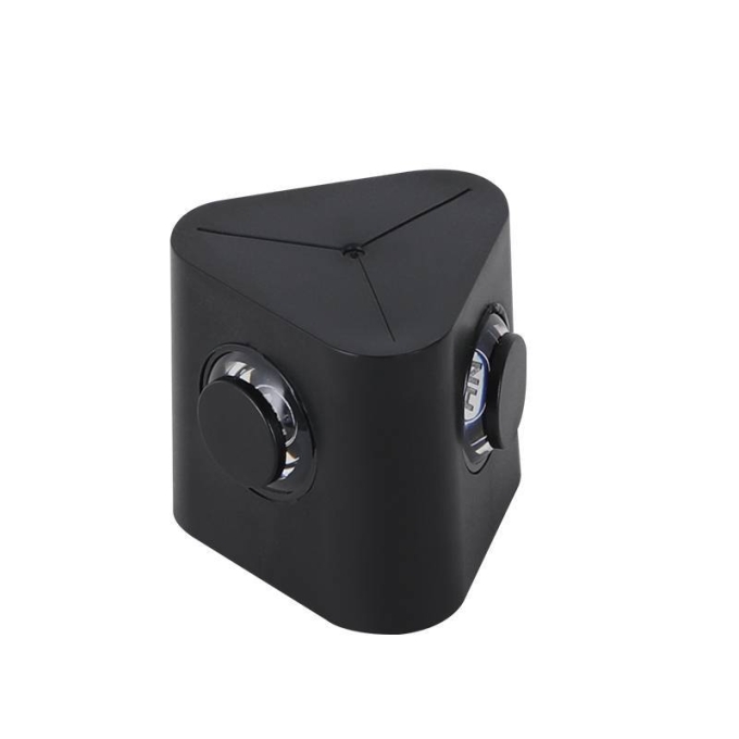 Arandela Nordecor Flou Ray 3 watts 2700K 40° IP65 Preto 58x59x54mm 2985
