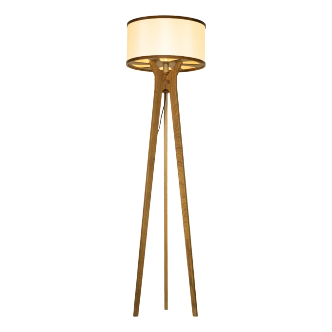 Coluna Classic Lar Tripé Soft 1L E27 Ø450x1600mm 1319

