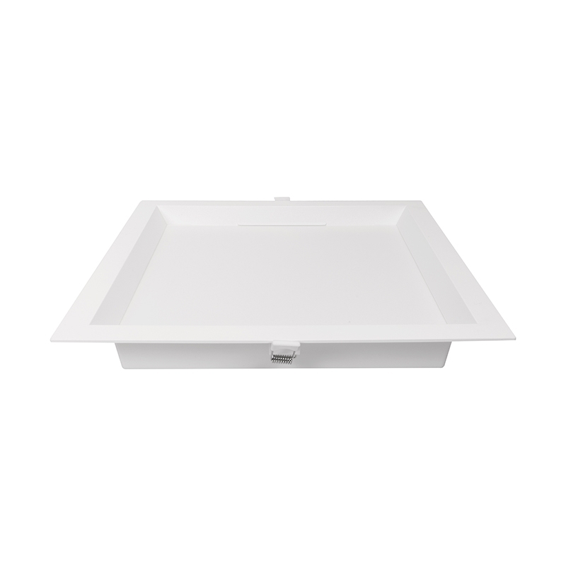 Painel Embutido Quadrado Nordecor Kais 24 watts 3000K Branco Bivolt 296x296mm 4194 PREN