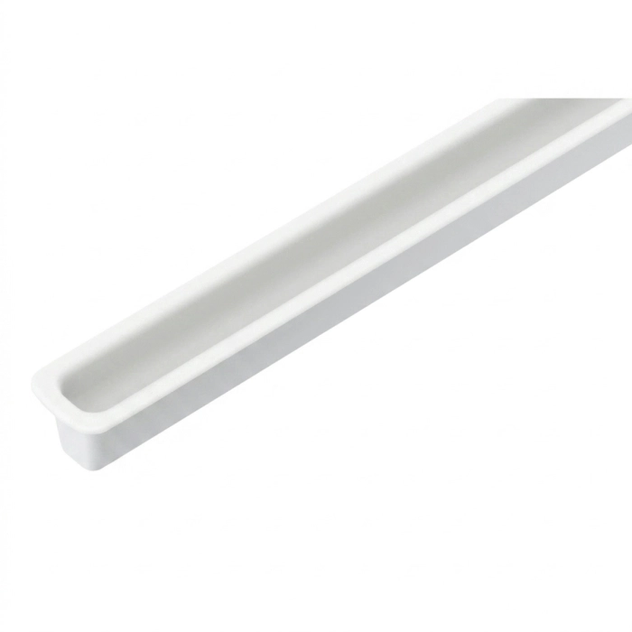 Perfil de Embutir Wave Stella Branco Alumínio 2 Metros (Lente Invisível) 50mm STL25544