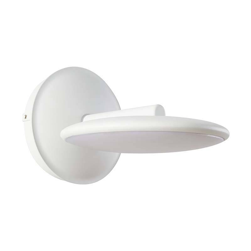Arandela Nordecor Pyana 10 watts 3000K Branco IP65 Ø160x200mm 2855 PREN