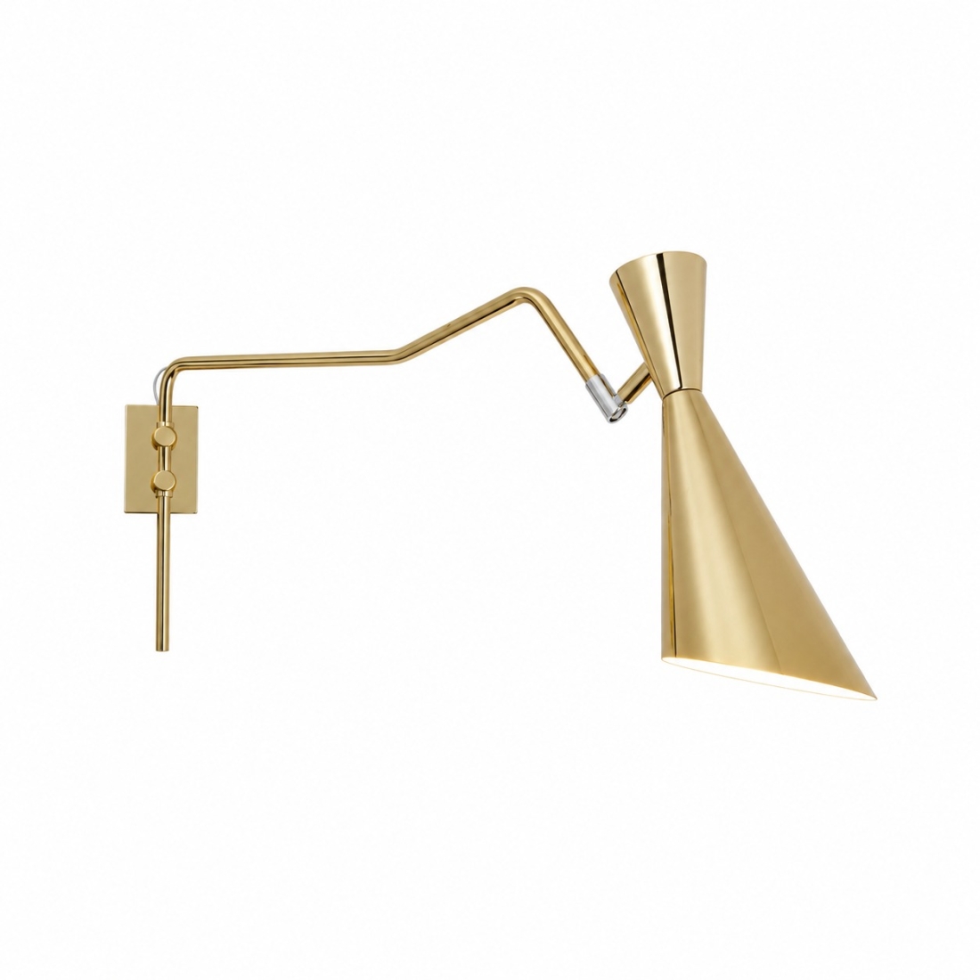 Arandela Munclair Zig Zag 1L E27 Ø110x300mm Haste 700mm LIGAÇÃO DIRETA 2359