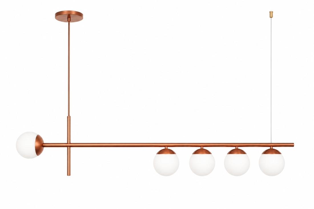 Pendente FG Iluminação Jabuticaba Horizontal 5L G9 1200mm 1404/5