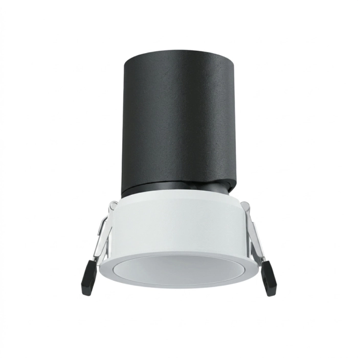 Spot de Embutir Stella Round Direcionável Recuado Branco 7W 3000K IRC90 Ø59x79mm STL25398BR/30