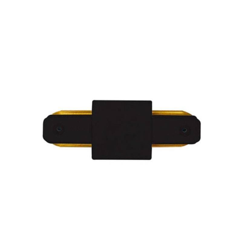 Emenda de Trilho Sobrepor I Nordecor Preto 14x94mm 6069 PREN