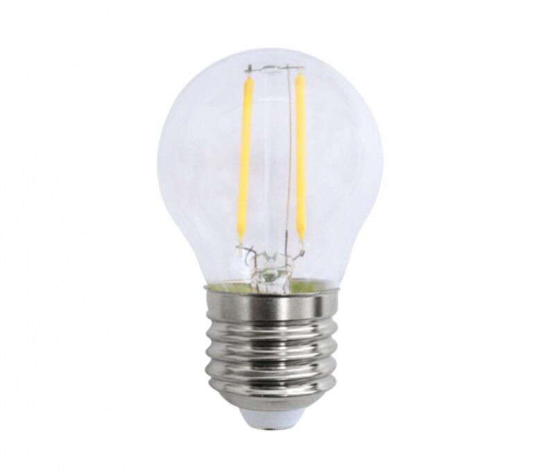 Lâmpada Opus Bolinha G45 Filamento 2 watts 2400K Ø45x73mm OPS 34843 PREN
