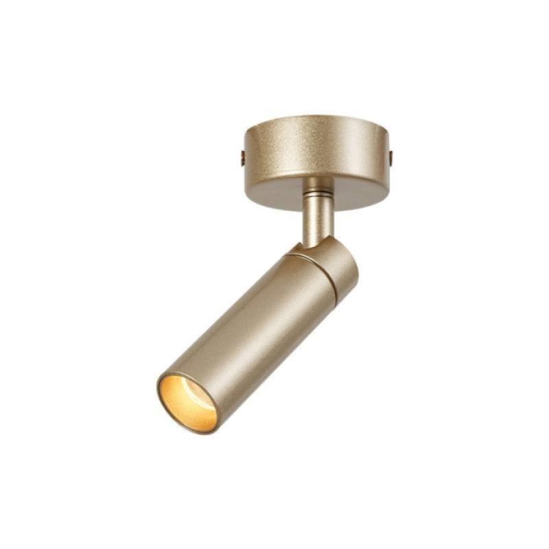 Spot Sobrepor Nordecor Blet 5 watts 24° IP20 3000K Dourado Bivolt Ø30x100mm 6995 PREN