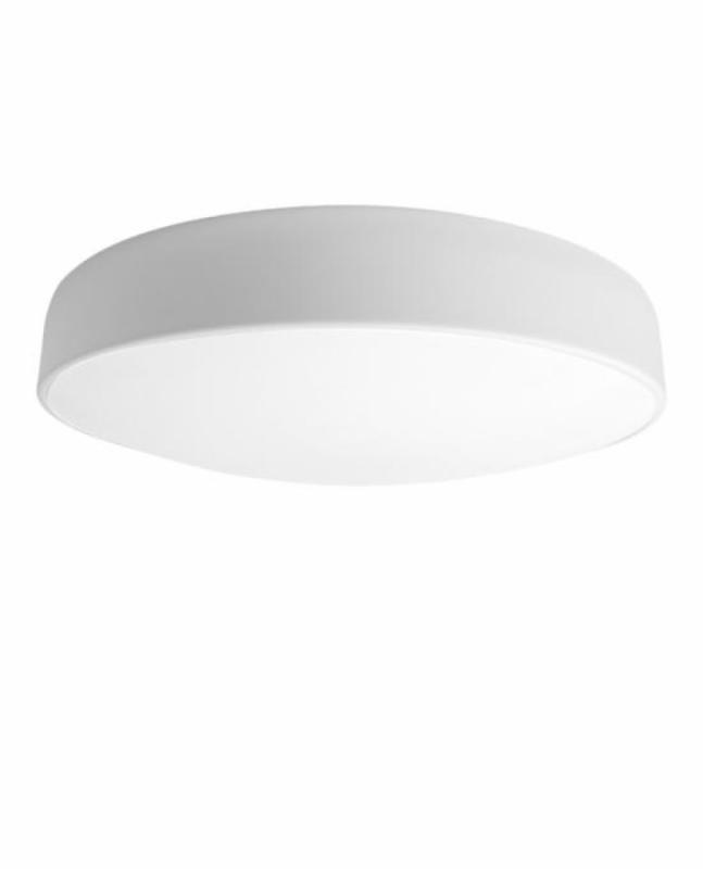 Plafon Sobrepor Newline Victoria Branco 3L E27 Ø400x110mm 161 PREN