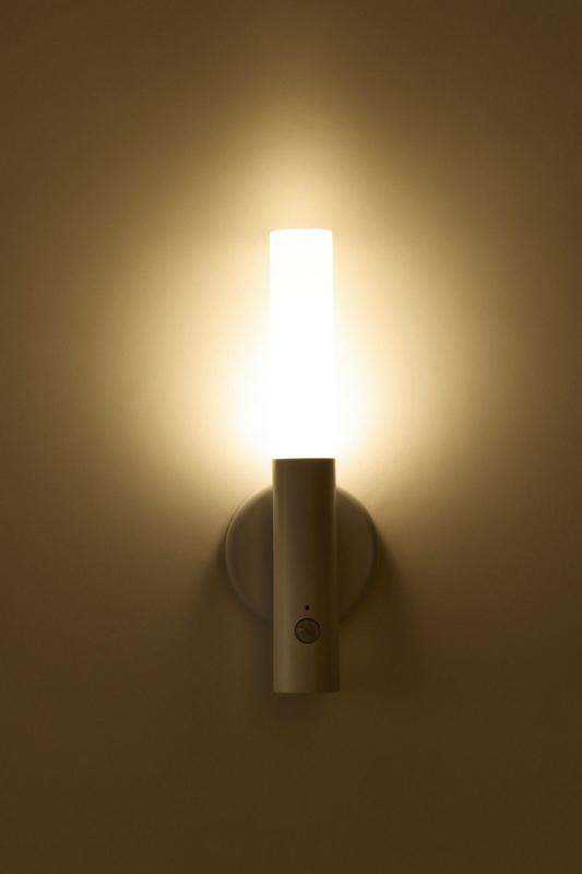 Arandela Gaya Candle 1 watt Recarregável 3000K Branco 180mm 1422